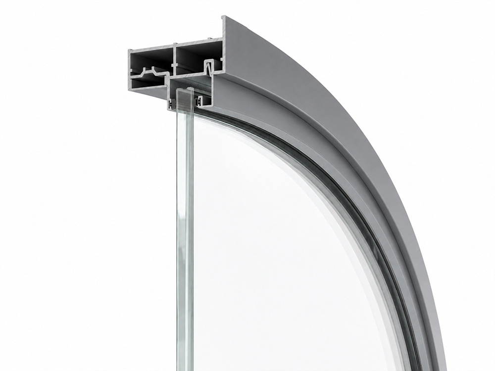 LR 420F arch fixed window profile