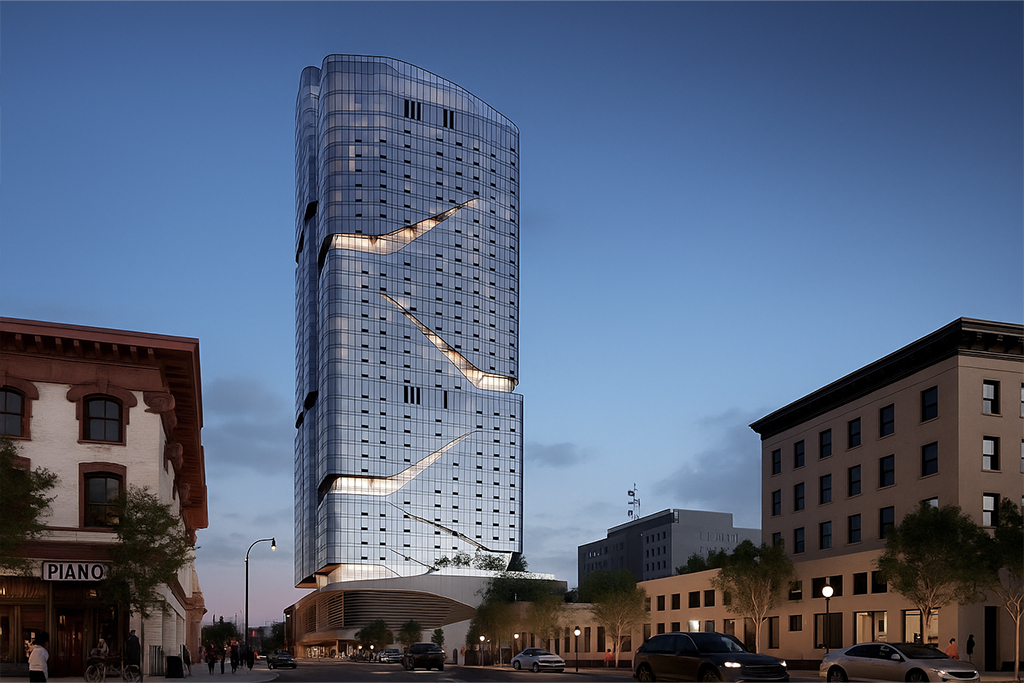 GLR-95 modular unitized curtain wall system