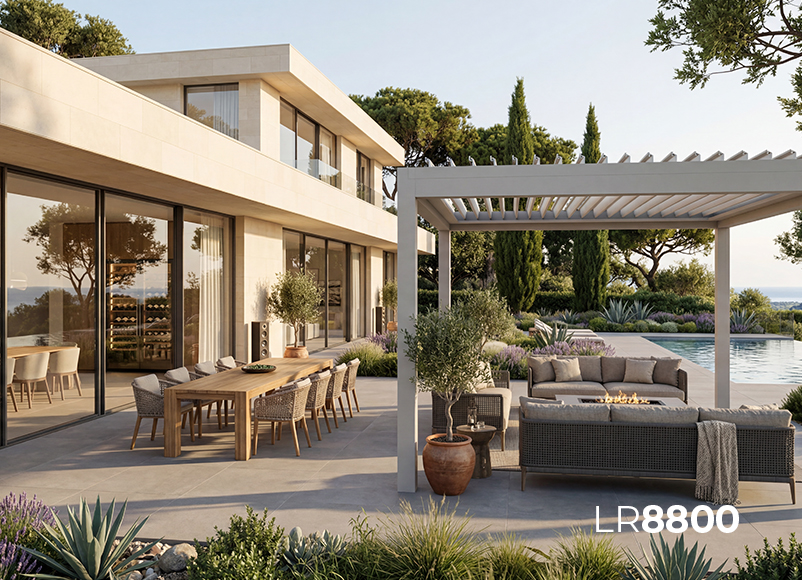 LR-8800 Bioclimatic Pergola System