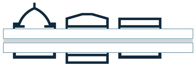 LR 460 glazing bead profiles